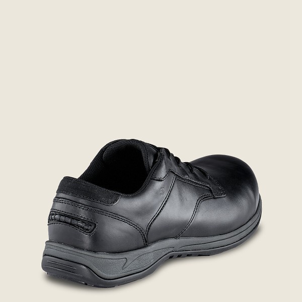 Red Wing Oxford Black - Mens Comfortpro - Soft Toe - 5846-VKDHR